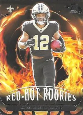 2022 Panini Donruss Chris Olave Red Hot Rookies #RHR-4