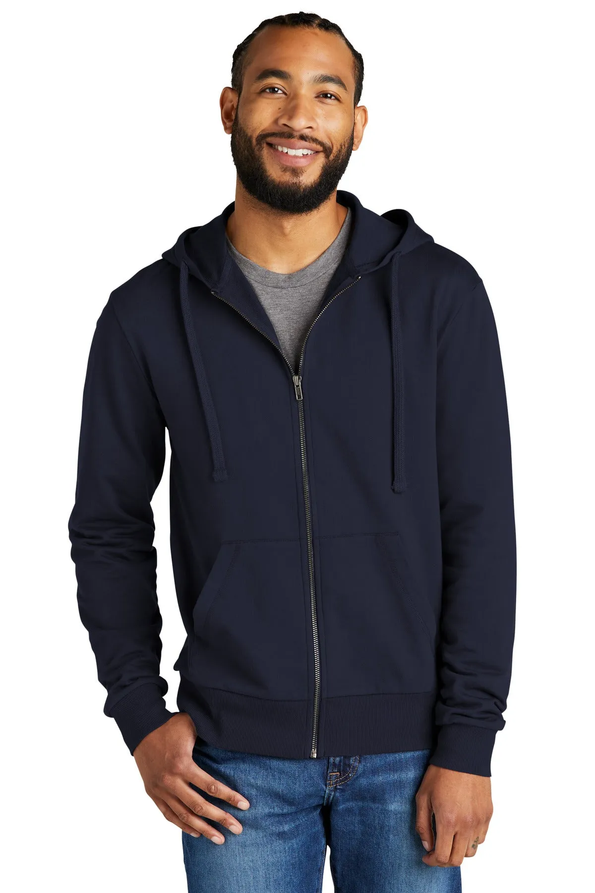 Allmade Unisex Organic French Terry Full-Zip Hoodie