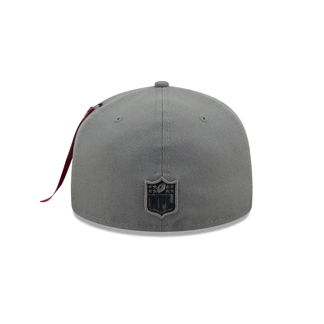 Alpha Industries X Detroit Lions Gray 59FIFTY Fitted Hat