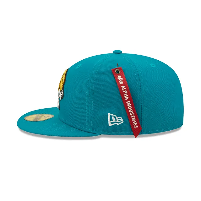 Alpha Industries X Jacksonville Jaguars 59FIFTY Fitted Hat