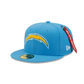 Alpha Industries X Los Angeles Chargers 59FIFTY Fitted Hat