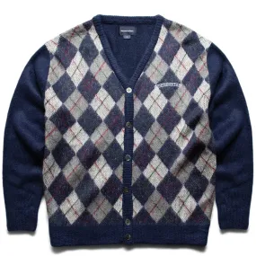 ARGYLE CARDIGAN