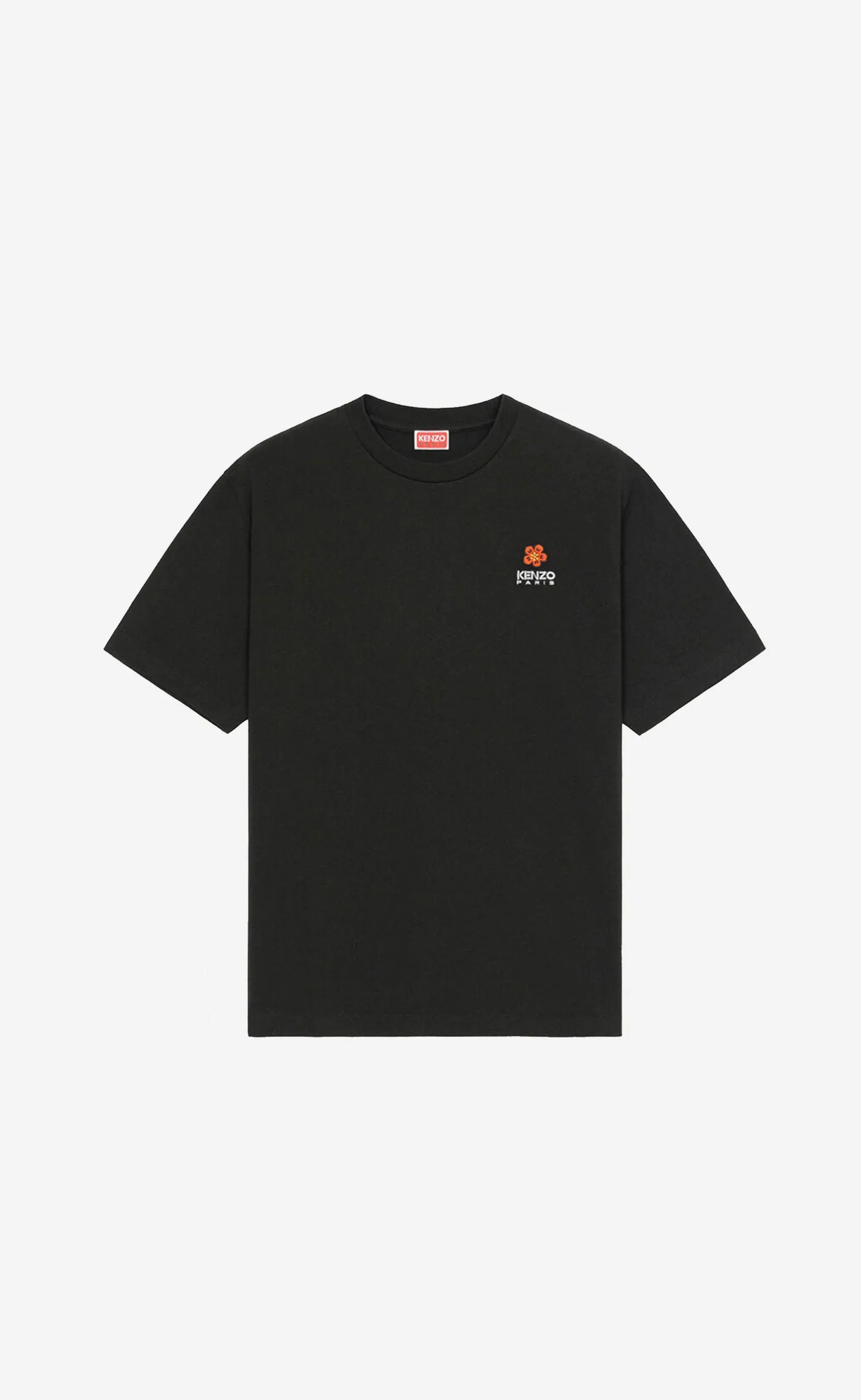 BLACK BOKE FLOWER CREST T-SHIRT