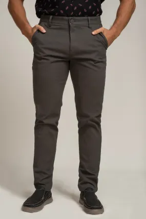 Crocodile Slim Fit Trouser Charcoal