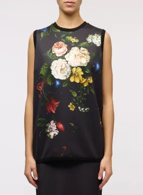 Flower Print Scuba I-Shirt