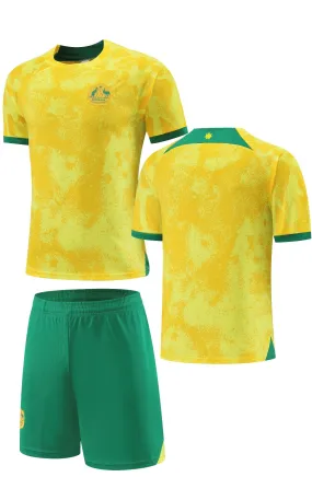 Football Jersey set Australia  home 22/23 ( Australia shirt / soccer shirt / country shirt / football shirt  / Socceroo shirt )