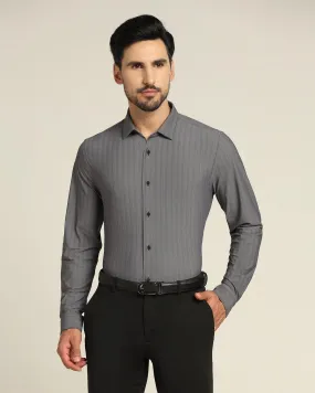 Formal Black Solid Shirt - Otto