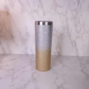 Golden Glitter Tumbler