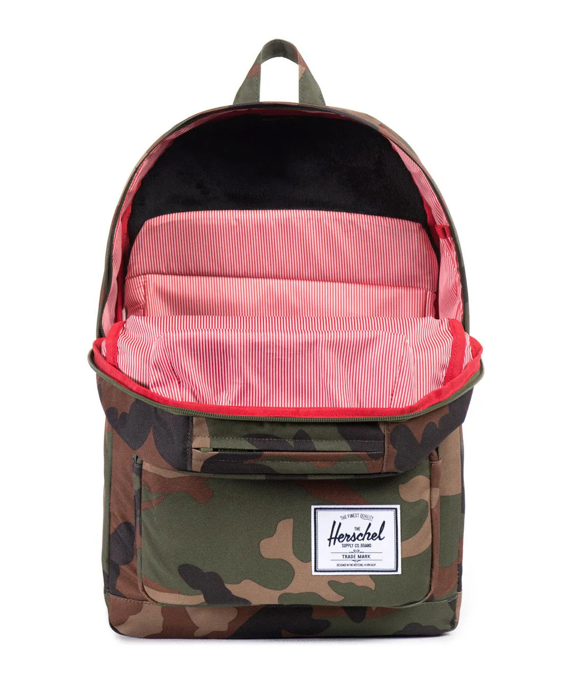 Herschel Supply Co.: Pop Quiz Backpack (Woodland Camo/Multi Zip)