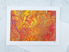 Marbled Window Cards [5" x 7"] by Pat K. Thomas