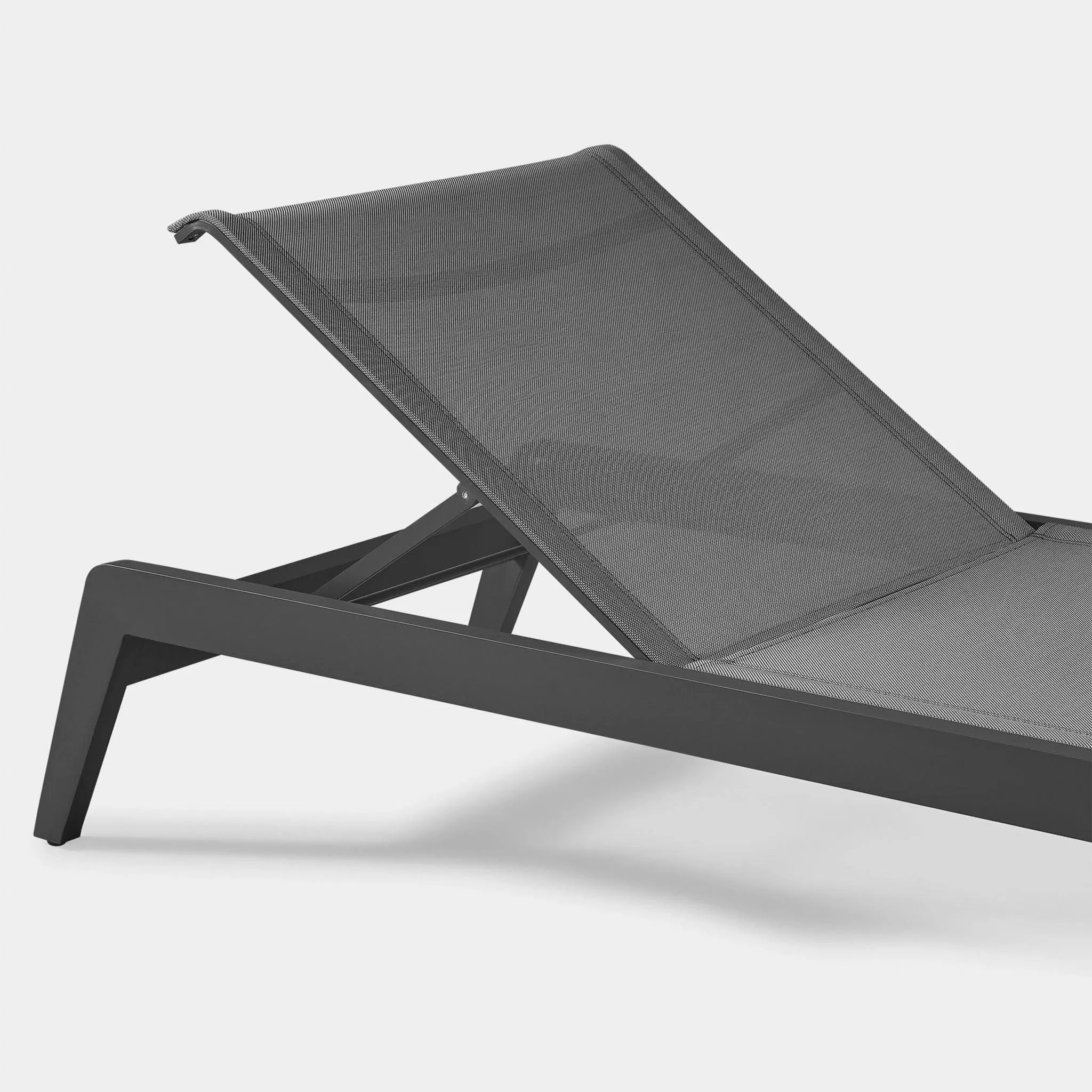 Pacific Aluminum Angled Sun Lounge