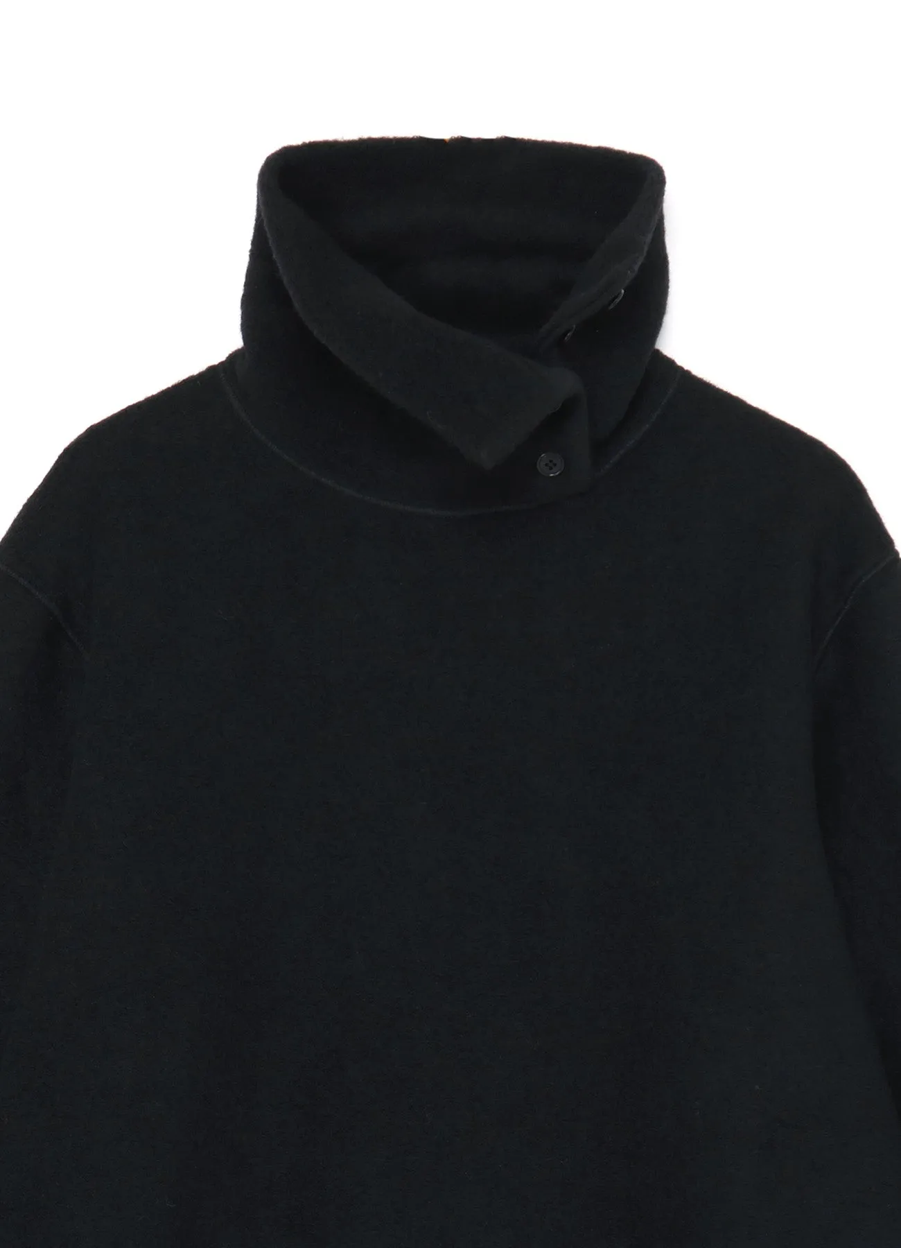 PE/W SLIVER JERSEY TURTLENECK LONG PULLOVER