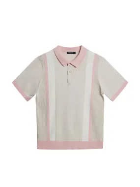 Reymond Stripe Polo / Moonbeam