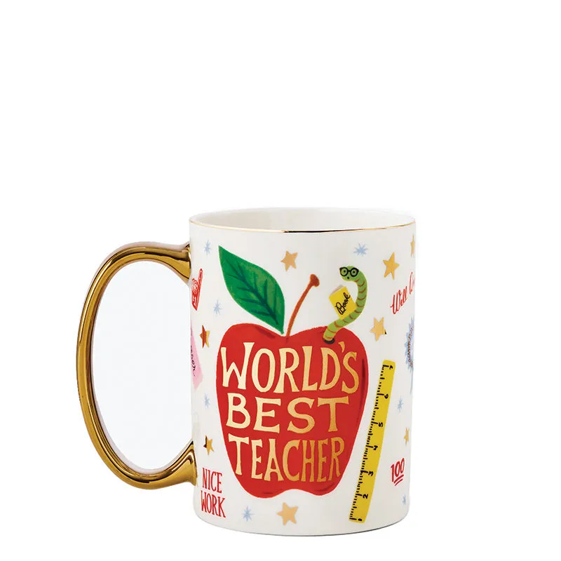 RIFLE PAPER CO. | World's Best Teacher Mug