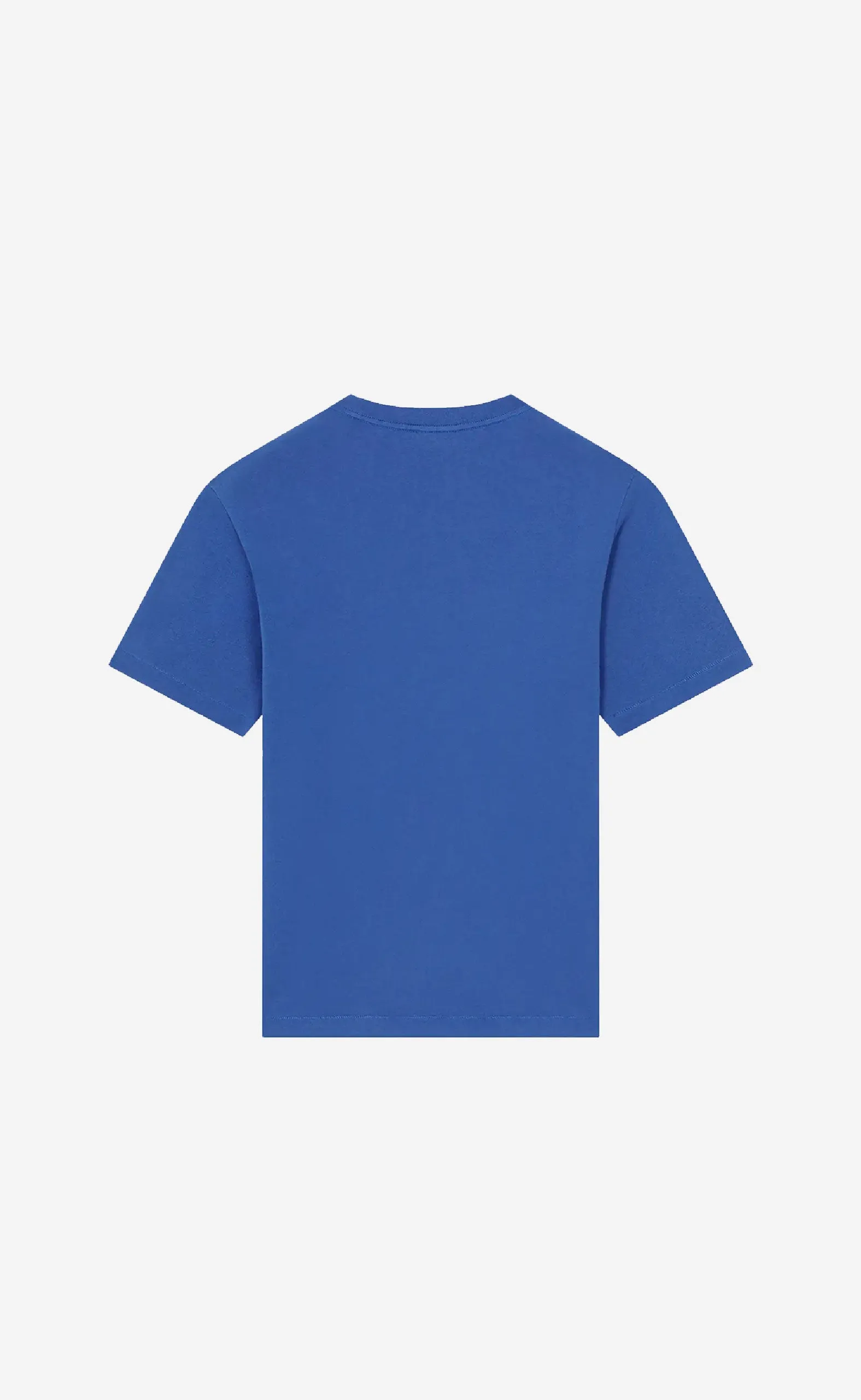 ROYAL BLUE BOKE FLOWER CREST T-SHIRT