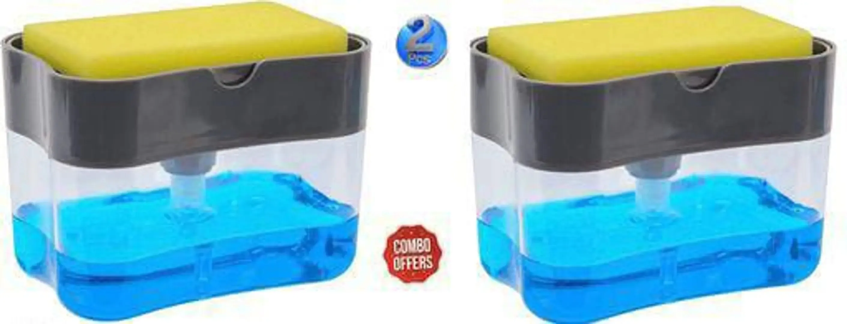 Space Life™ - Semi Automatic Soap Dispenser ( 2 pieces )