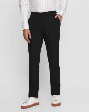 TechPro Slim Fit B-91 Formal Black Solid Trouser - Ashley