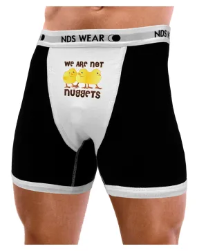 TooLoud We Are Not Nuggets Mens Boxer Brief Underwear