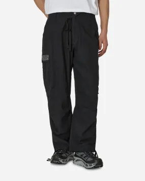 Visitor Wide Cargo Pants Black