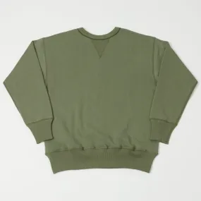 Warehouse & Co 401 Plain Sweatshirt - OD Green