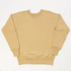 Warehouse & Co 404 Freedom Sleeve Sweatshirt - Dark Beige