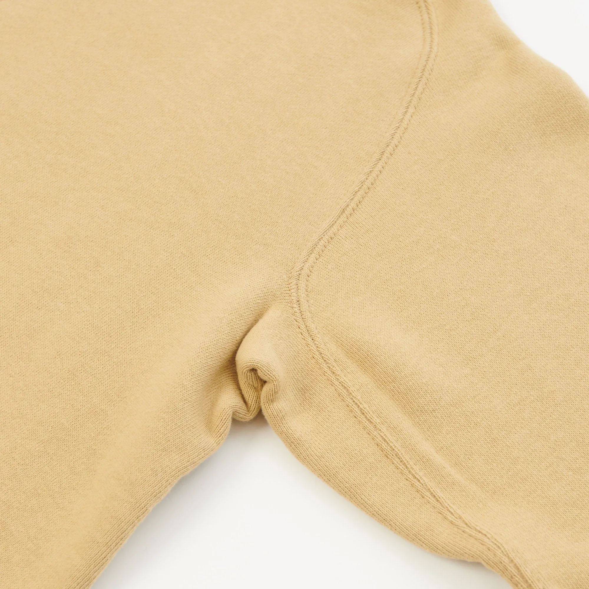 Warehouse & Co 404 Freedom Sleeve Sweatshirt - Dark Beige