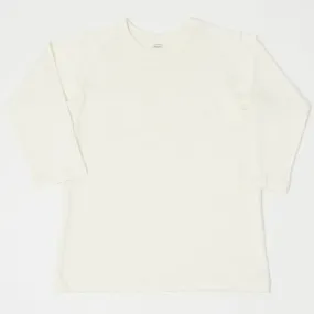 Warehouse & Co 4049 3/4 Sleeve Freedom Tee - Cream