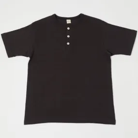 Warehouse & Co 4601 S/S Henley - Black