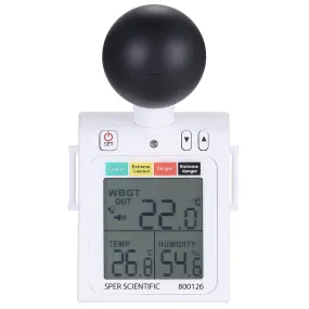 Wearable WBGT Heat Stress Meter with Tripod Mount