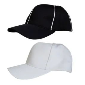 Wool Football Referee Hat Fitted White