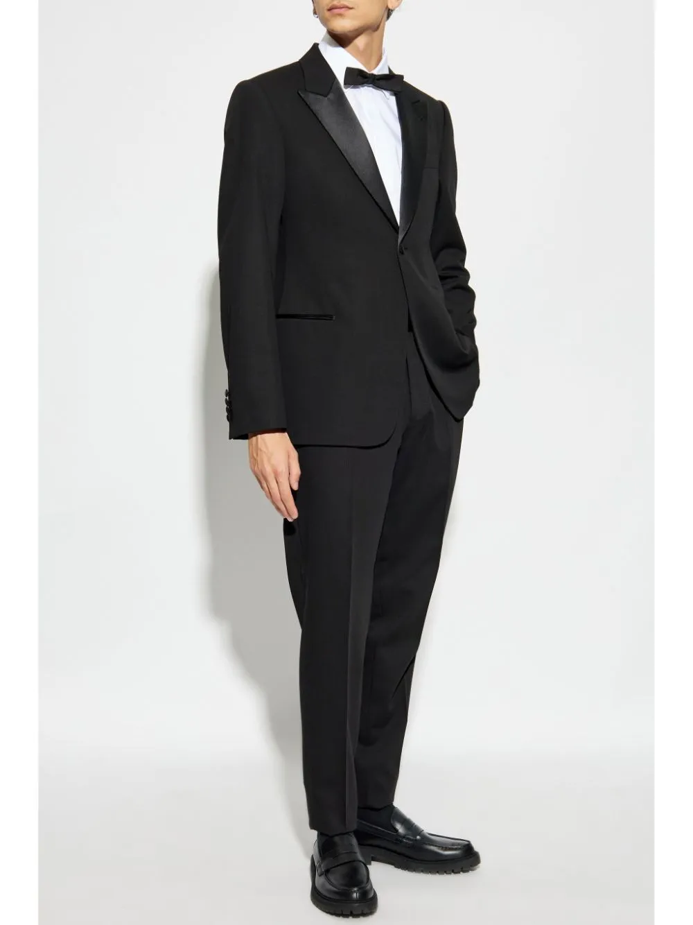 WOOL TUXEDO SUIT